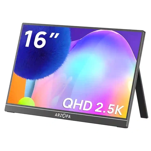 Arzopa Z1RC 16.1 2560 x 1600 QHD 60Hz Type-C HDR10 Ta��nabilir IPS Monit�r