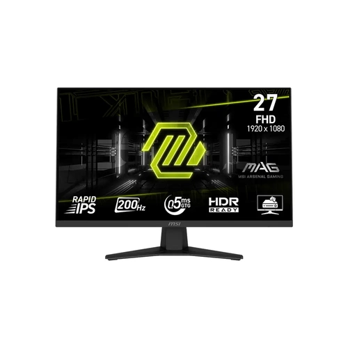 MSI MAG 274F 27 1920x1080 FHD 200Hz 0.5ms HDMI DP Adaptive Sync IPS Gaming Monitr
