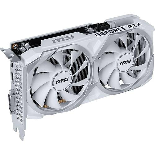 MSI GeForce RTX 3050 Ventus 2X XS White 8G OC 8GB GDDR6 128Bit DX12 PCIe 4.0 X8 (3xDP 1xHDMI) Ekran Kart