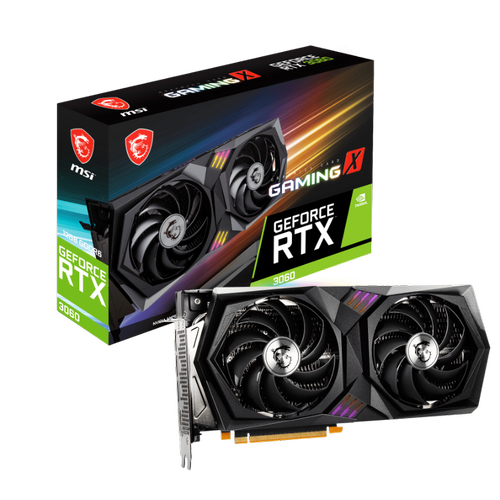 MSI GeForce RTX 3060 GAMING X 12G 12GB 192Bit GDDR6