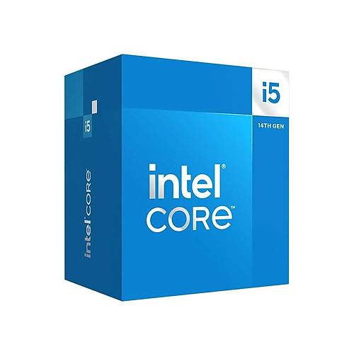 Intel Core i5 14400 Soket 1700 2.5GHz 20MB Cache lemci Fanl Kutulu