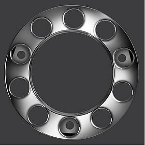 22,5''  �EMBER MODEL METAL PASLANMAZ JANT KAPA�I BO� G�VDE