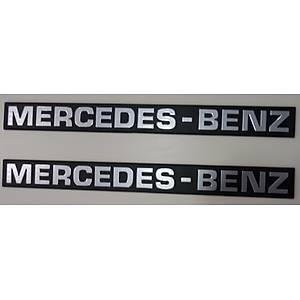 MERCEDES BENZ S�YAH N�KELAJ YAZI