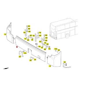 TRAVEGO ARKA ORTA TAMPON A4108800371