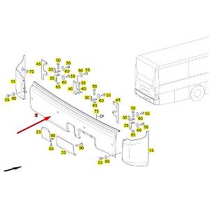 TRAVEGO ARKA ORTA TAMPON PARK P�LOTLU A6328850105