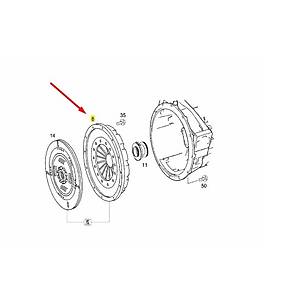 DEB.BASKISI 430 mm ACTROS, AXOR Y.M. (KISA B�LYALI)