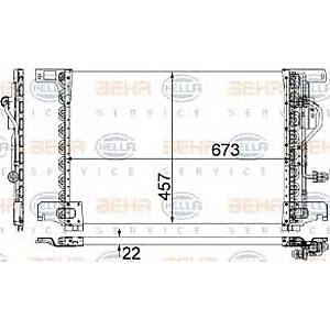  KL�MA RADYAT�R� ACTROS 