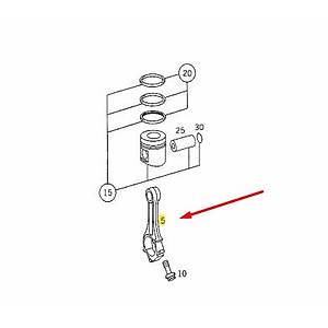 P�STON KOLU 904, 906 Y.M. 42 MM
