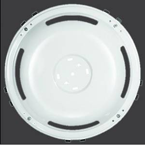 17,5'' 403 MODEL METAL BOYALI JANT KAPA�I BEYAZ ARKA