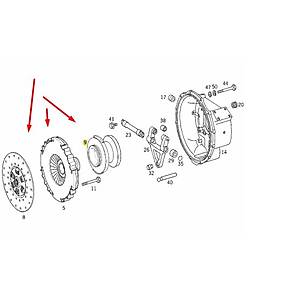 DEB.SET� 430 mm ACTROS, AXOR Y.M. ( BASKI, BALATA, B�LYA )