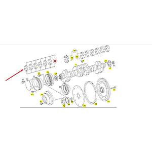 YATAK KOL STD OM457 ( TAKIM )