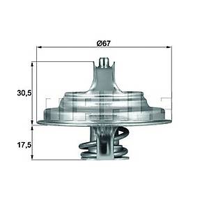 TERMOSTAT AXOR, ATEGO 83 C