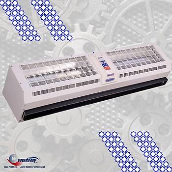 WHP EN 120   Endstriyel Tip 18 kw Istcl  Uzaktan Kumandal Hava Perdeleri