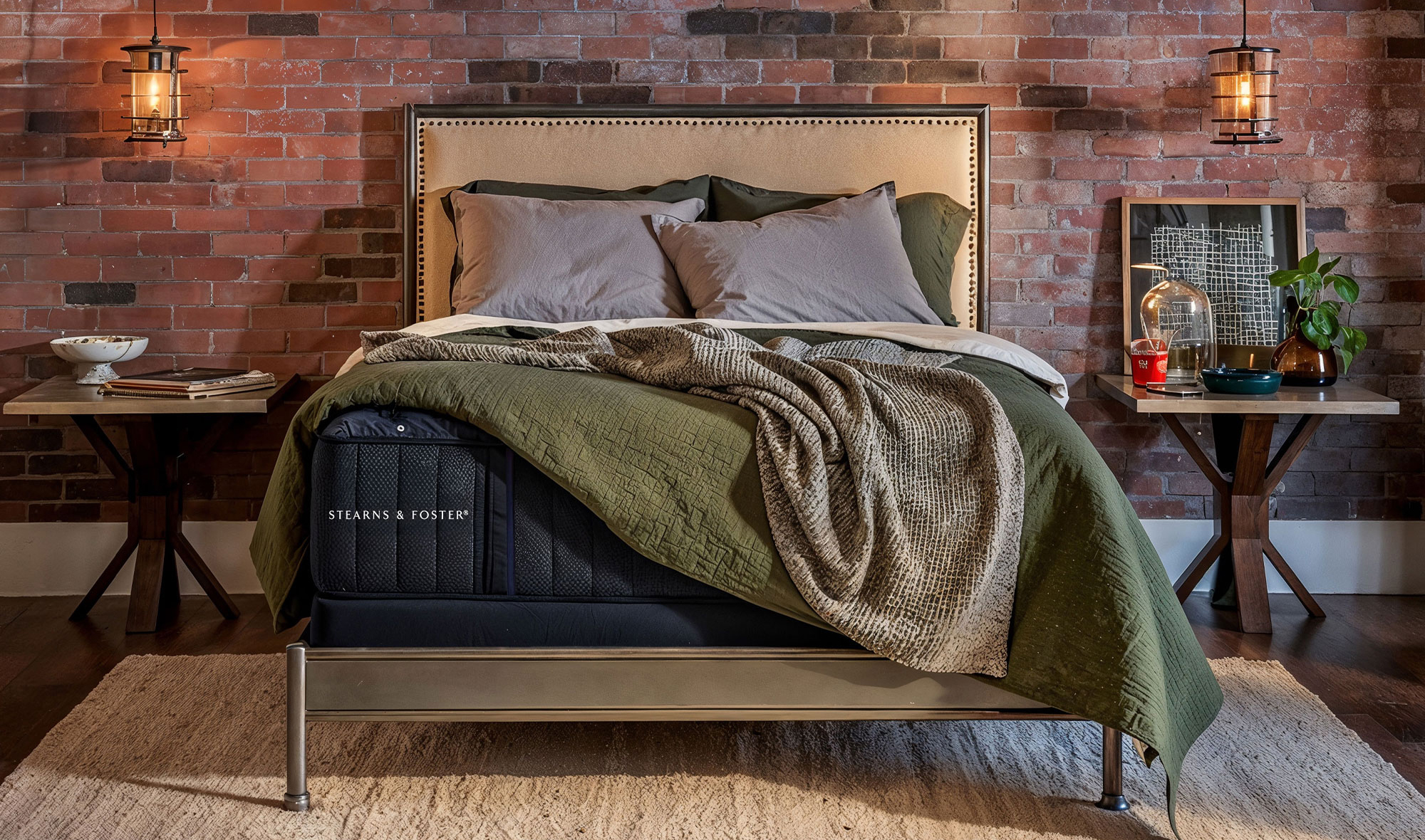 Yatsan Stearns Foster Luxe Estate Plush Yatak