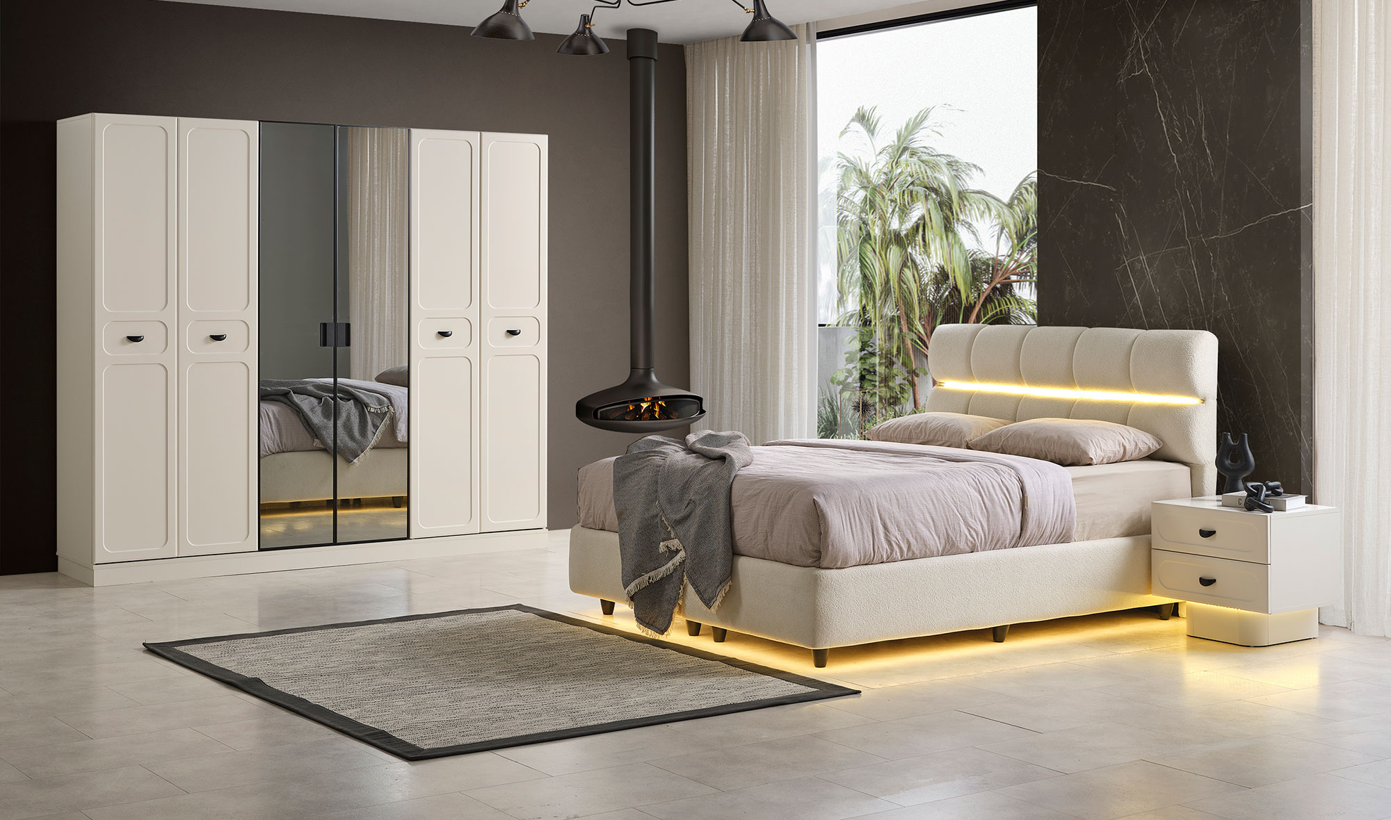Linosa Mdf Yatak Odası