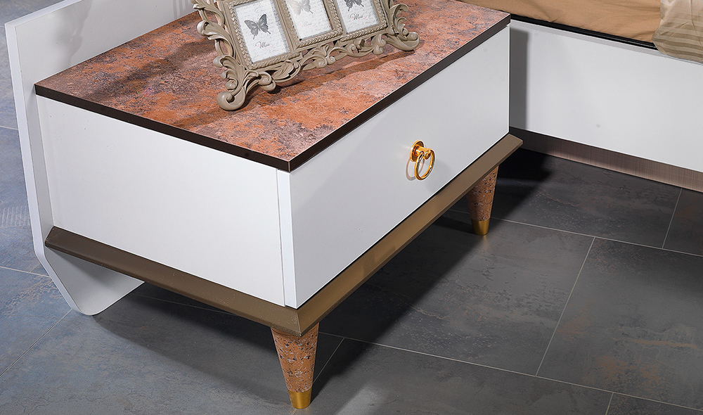 Begonya Sürgülü Yatak Odası CaddeYıldız Mobilya