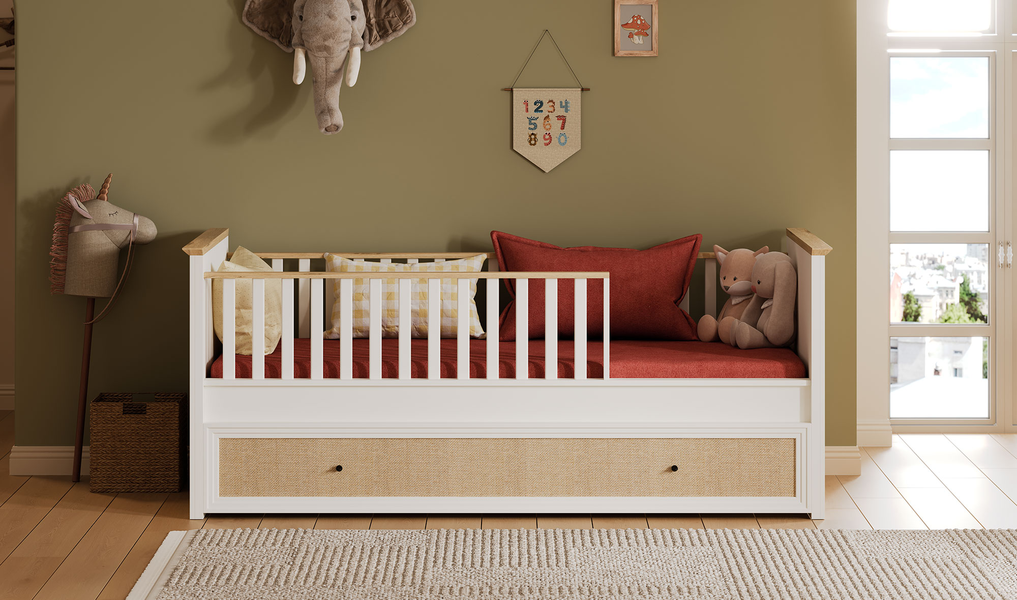 Muzzy Yavrulu Montessori Karyola