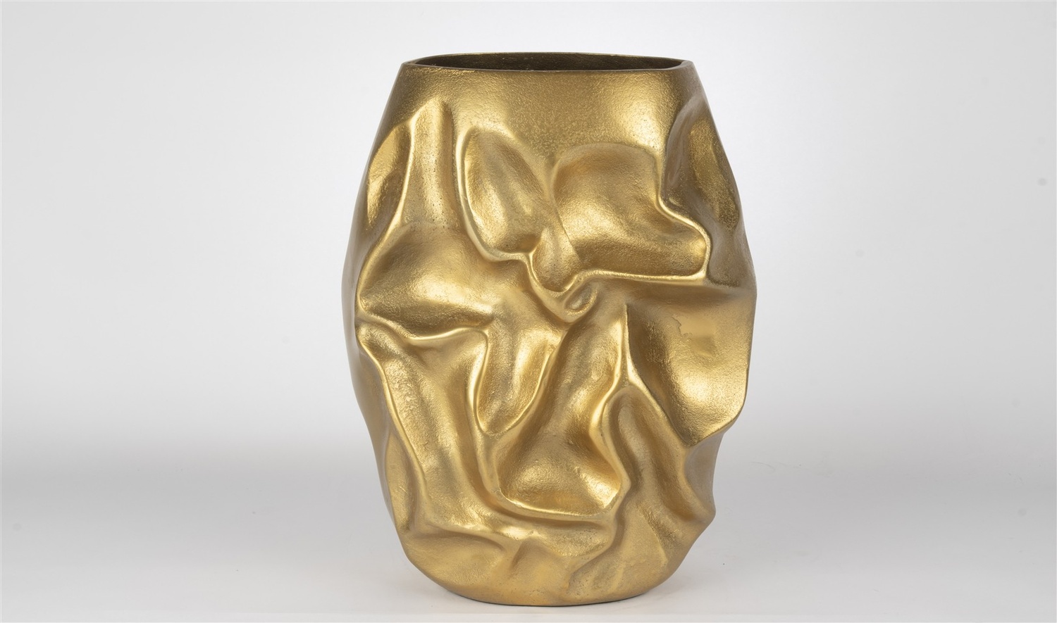Gold Dekoratif Vazo 26x37 cm