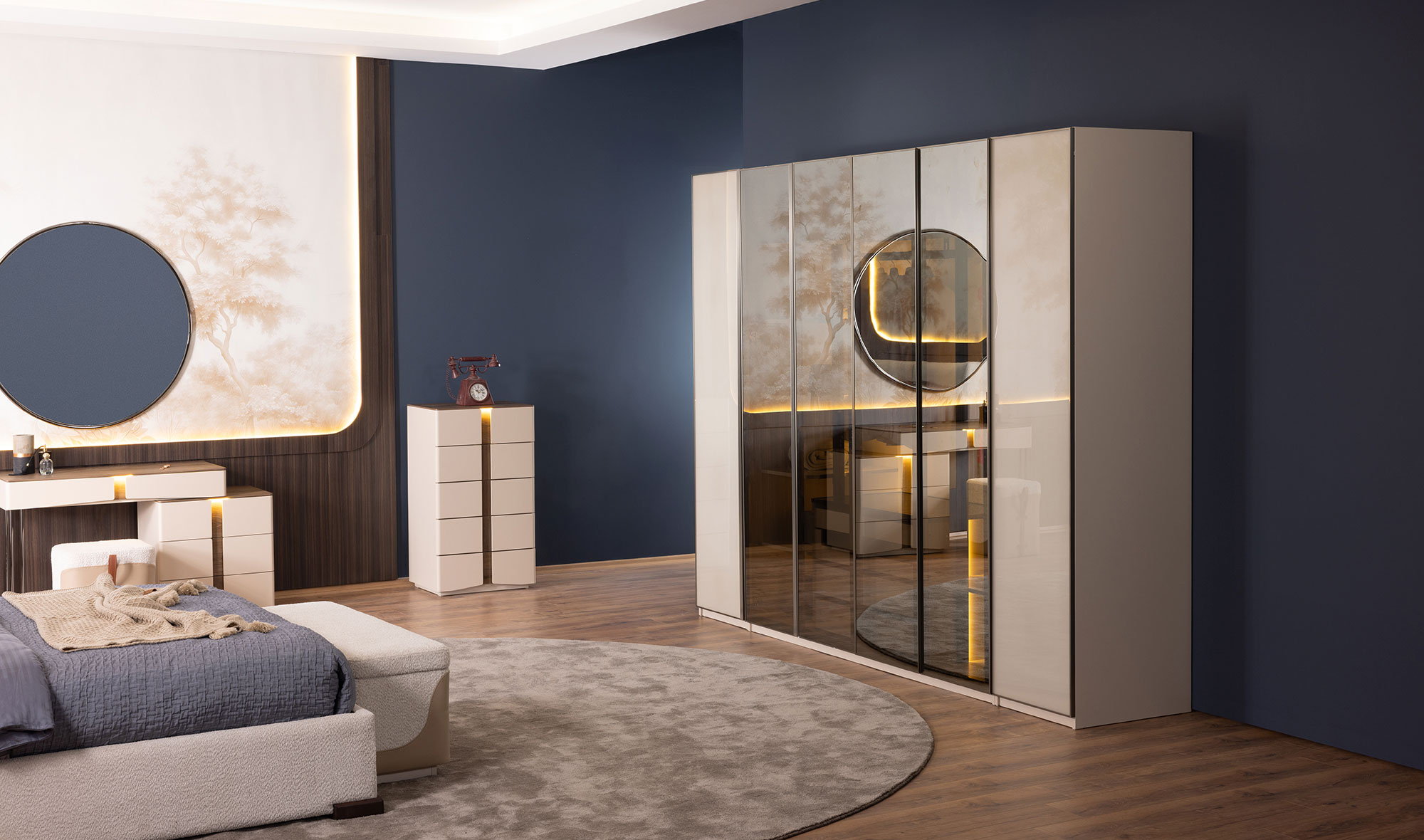 Velarix Gardrop - 6 Kapılı