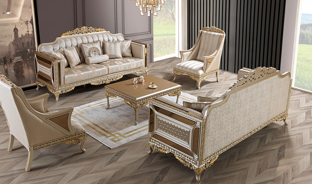 Elanor Klasik Koltuk Takımı CaddeYıldız Mobilya Elanor Klasik Koltuk Takımı CaddeYıldız Mobilya