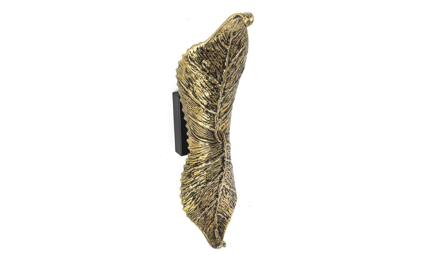 Antik Gold Yaprak Aplik