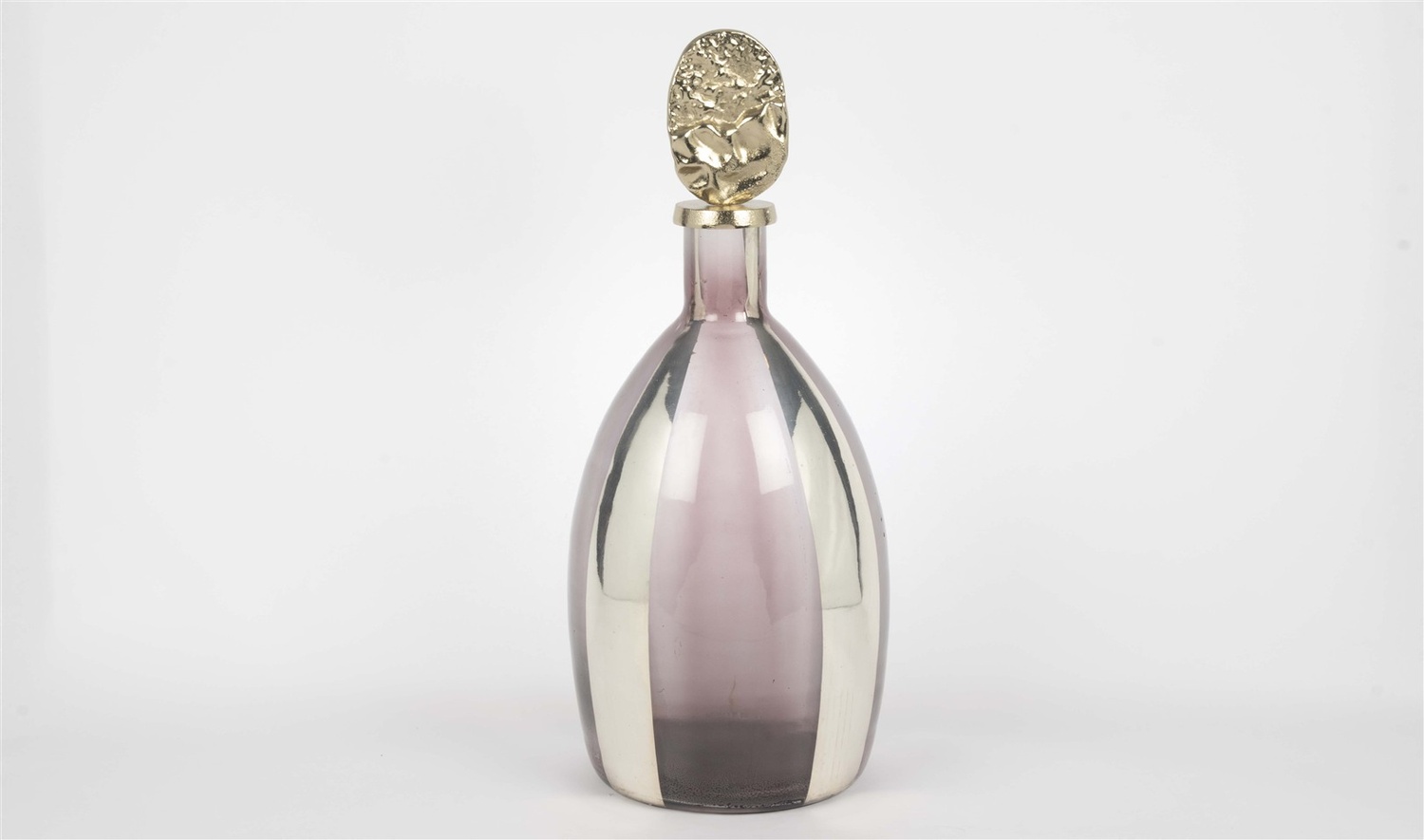 Şampanya Metali Gold Kapaklı Küp 57x23 cm