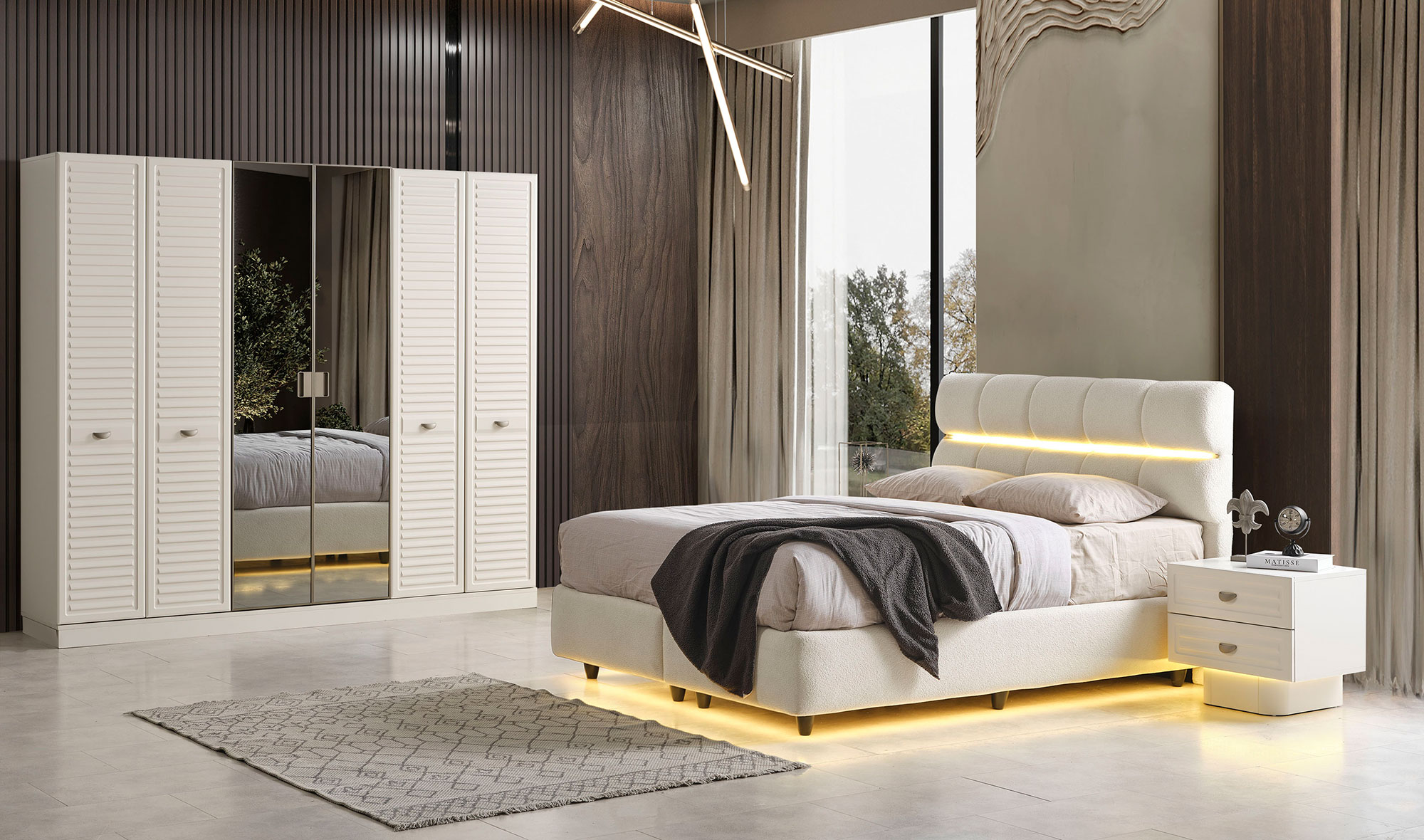 Anteros Mdf Yatak Odası