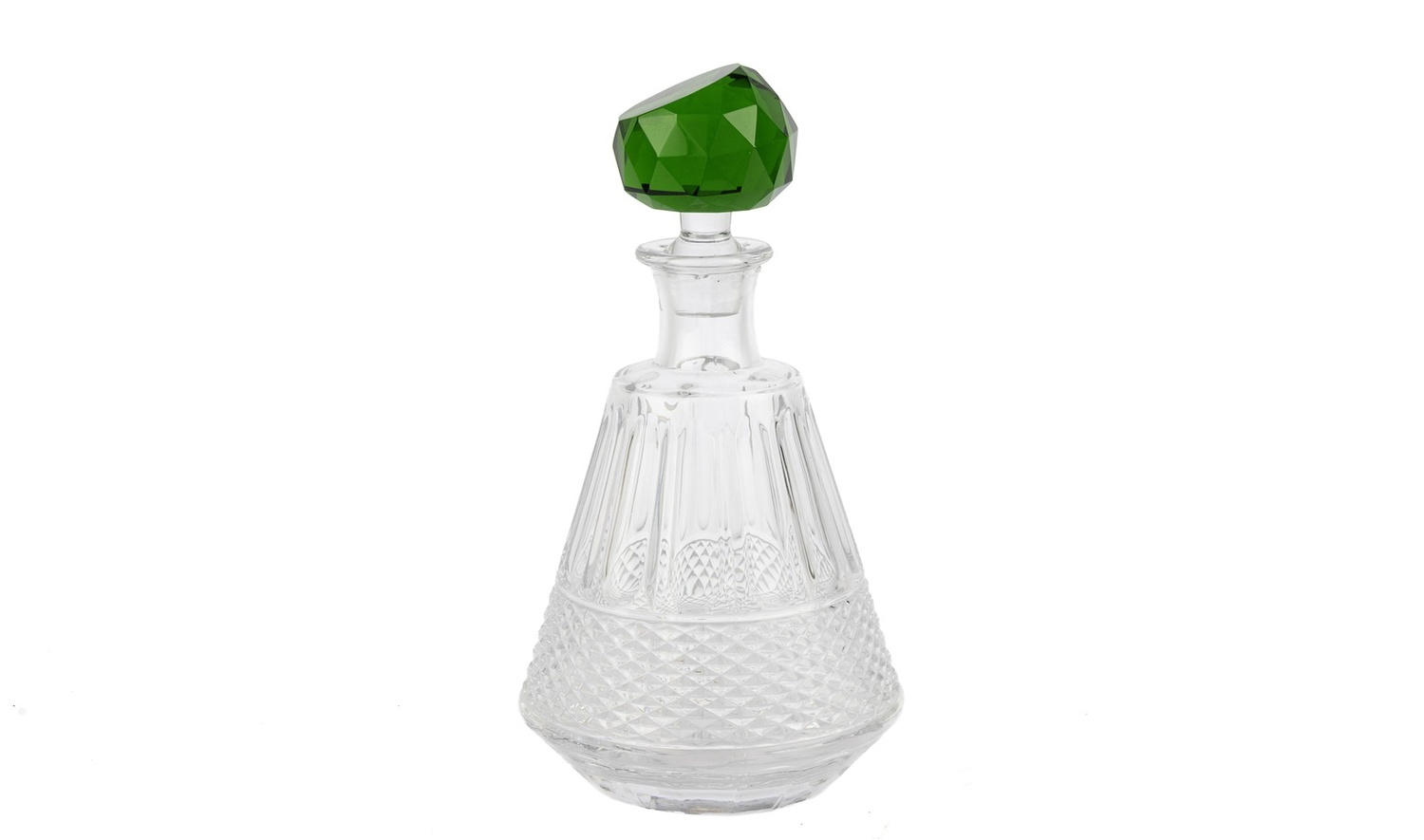 Royal-Hex Cam Yeşil Kapaklı Şişe 15x30 cm
