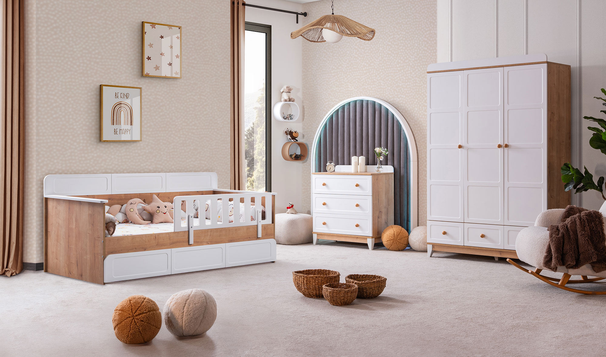 Marble Montessori Genç Odası - Meşe