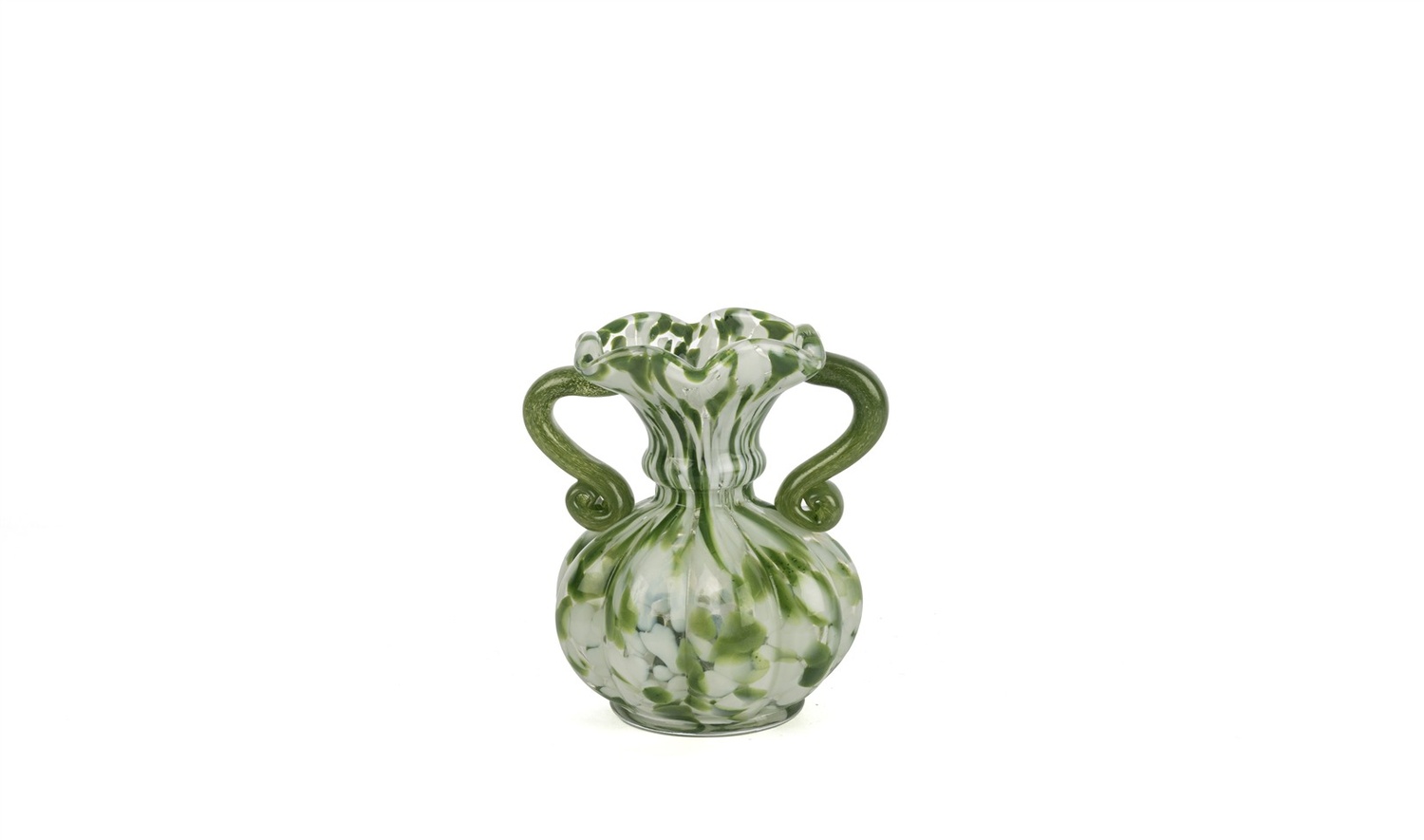 Verdant Swirl Art Vazo