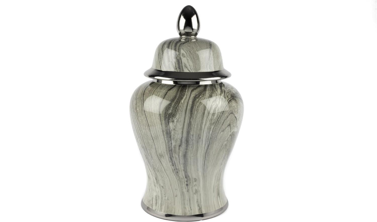 Silverline Gri Küp 34x34x65 cm