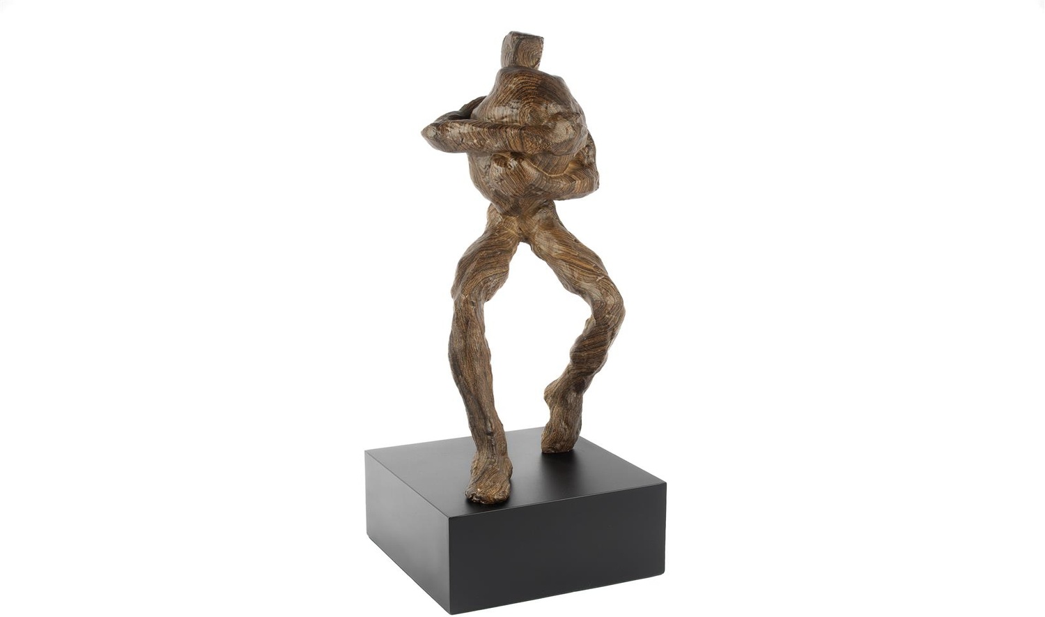 Metal Standlı Top Taşıyan Adam Obje