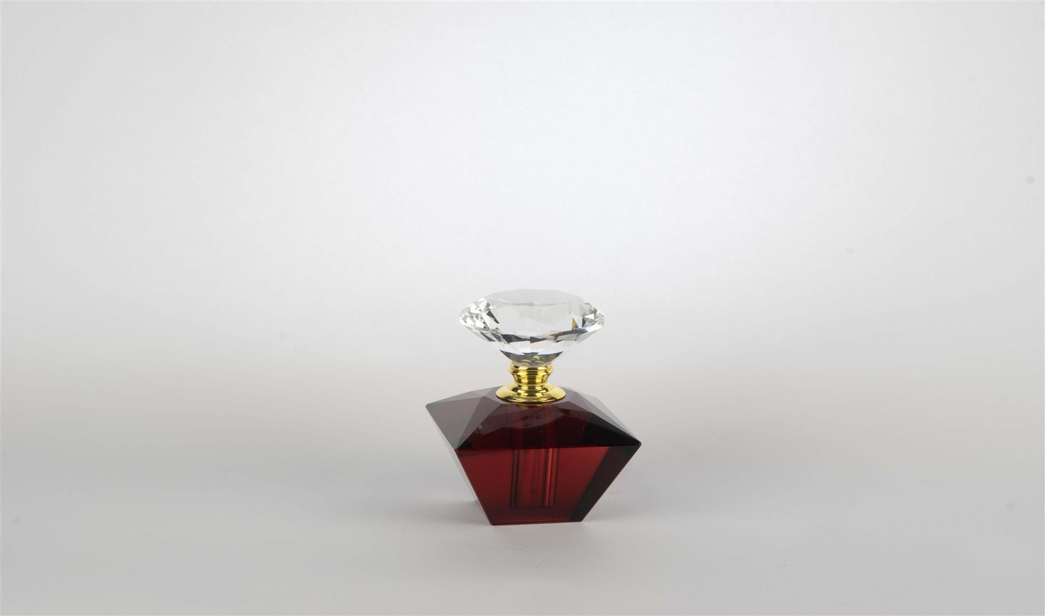 Kristal Kırmızı Şişe 11x8 cm