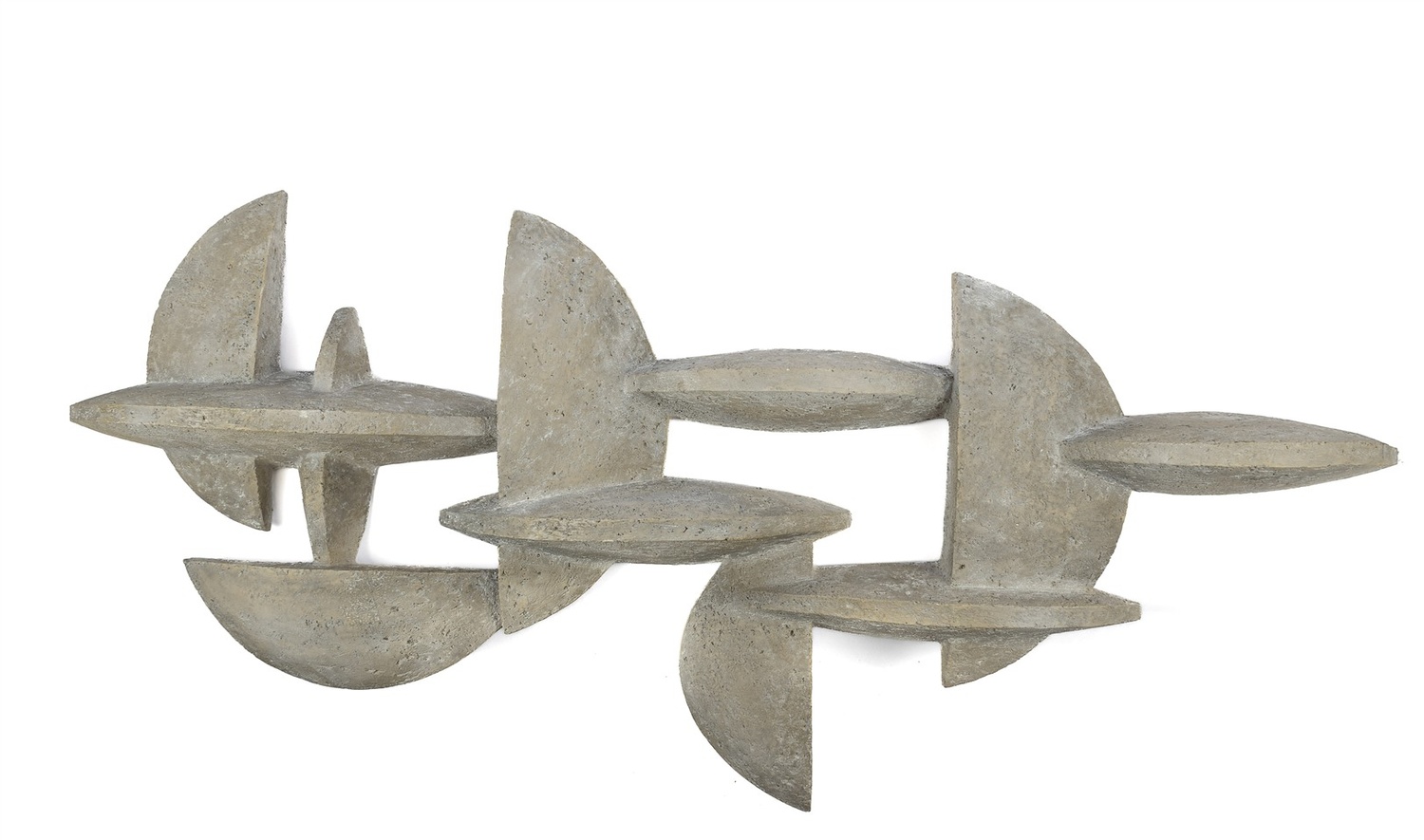 Gri Taş Duvar Dekoru 60x10x120 cm