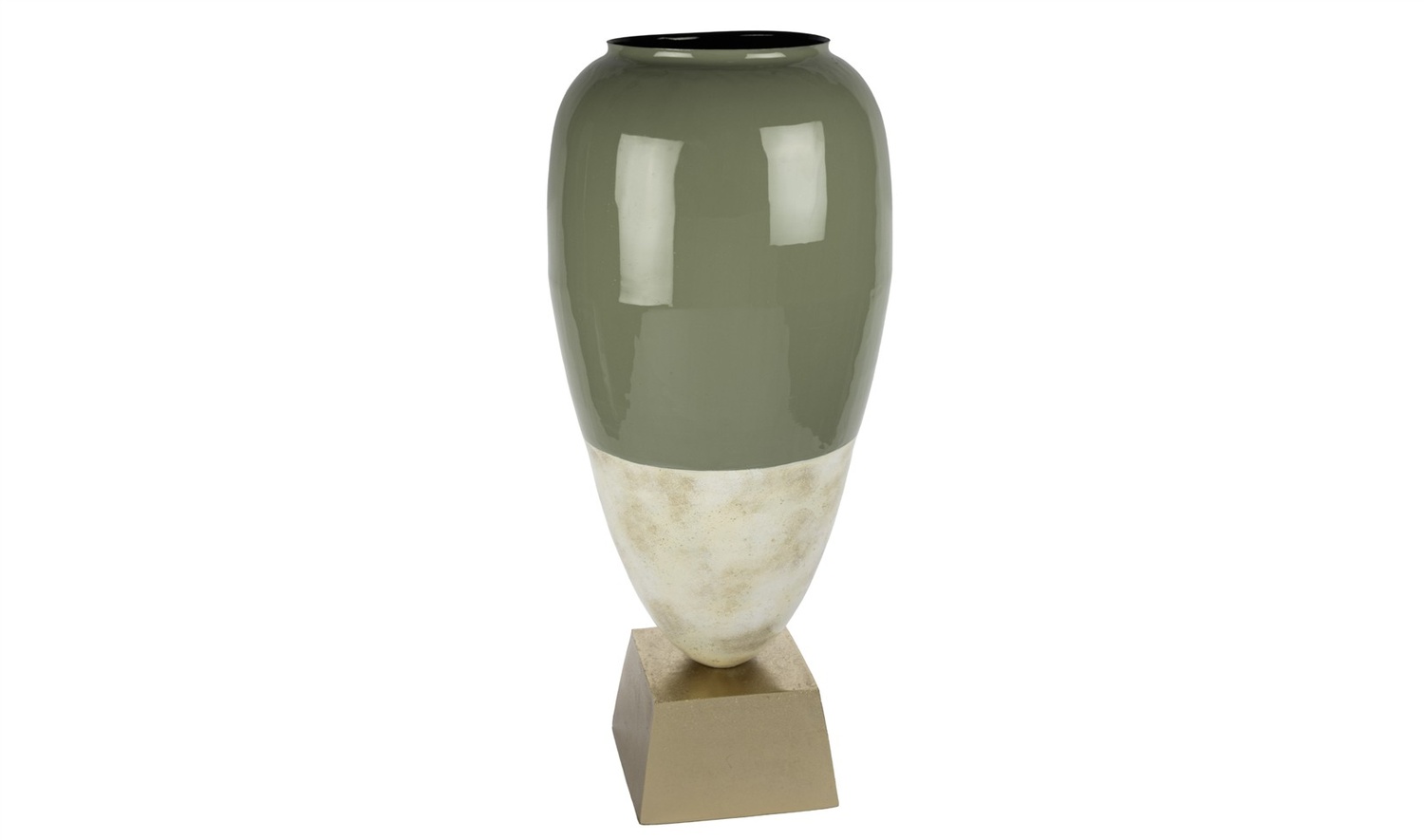 Turkuaz Krem Gold Tabanlı Küp 33x90 cm