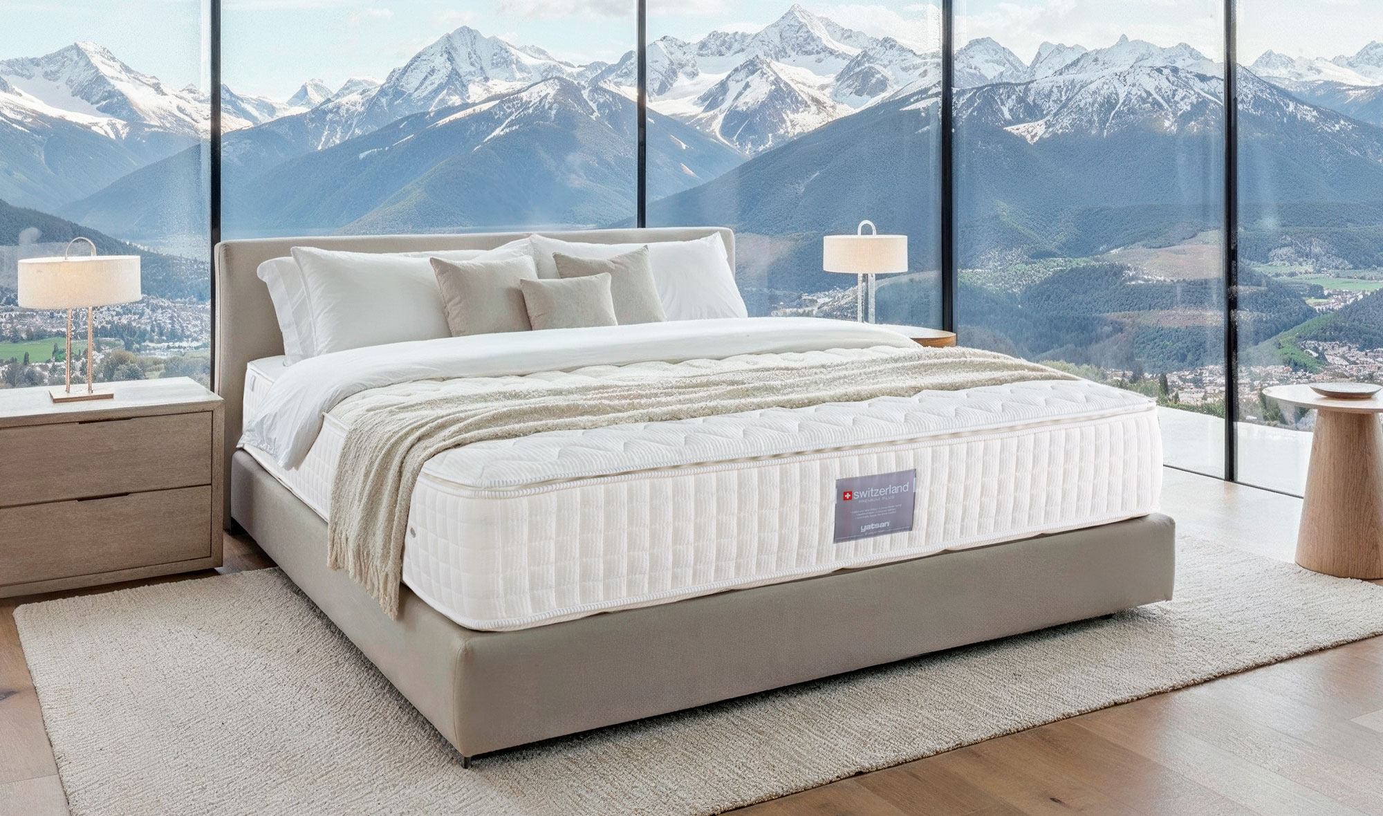 Yatsan Switzerland Premium Plus Çift Taraflı Yatak
