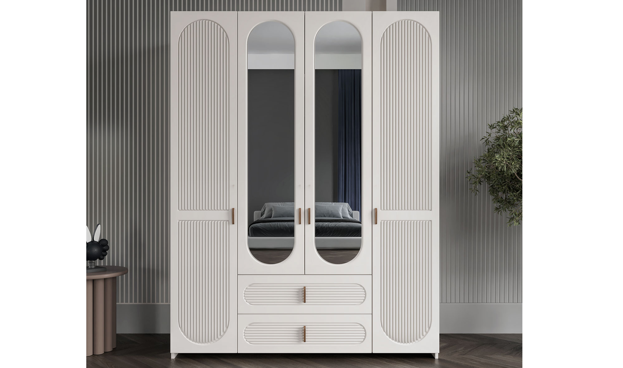 Viterbo Gardrop - 4 Kapılı