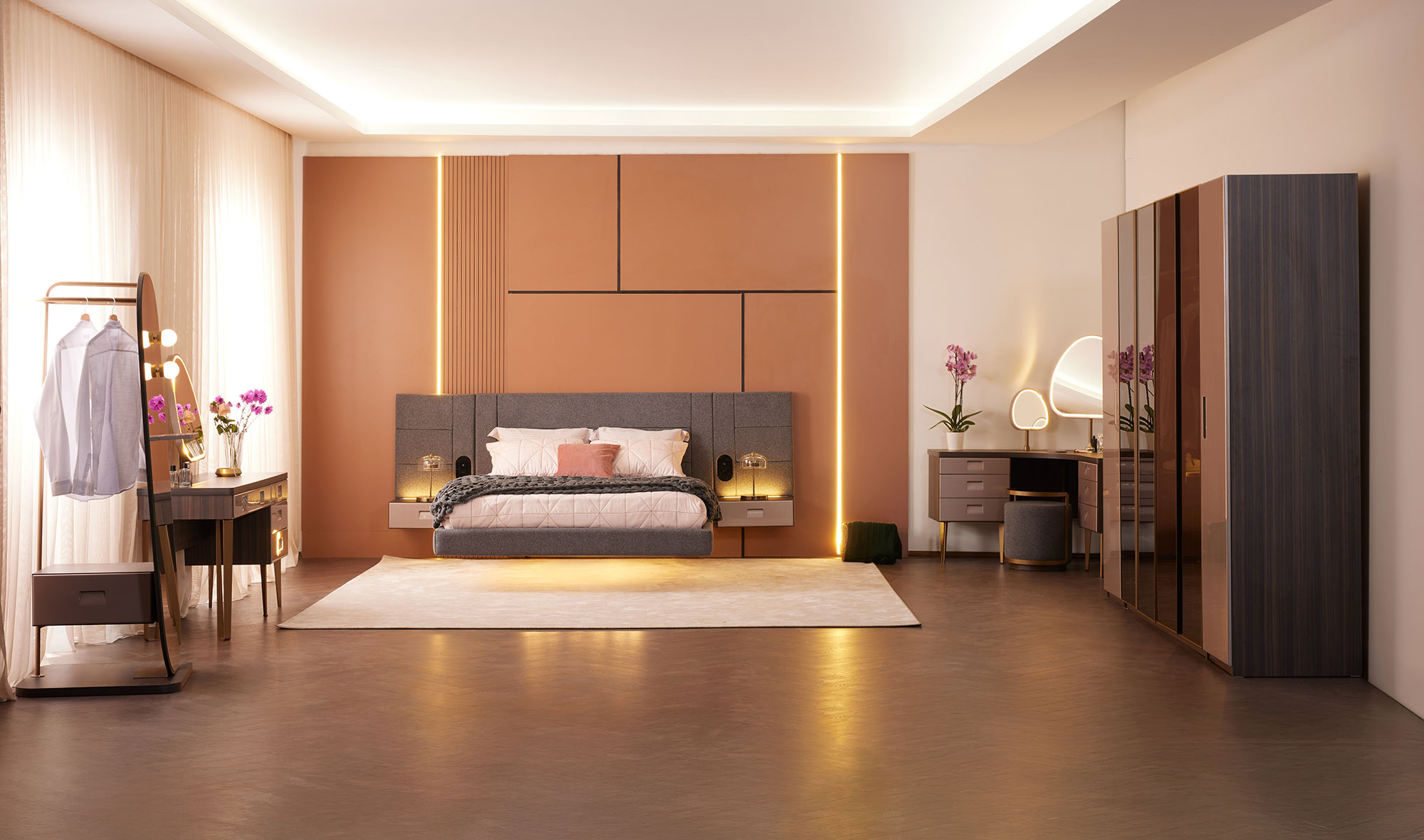 Rudessa Yatak Odası - 6 Kapılı