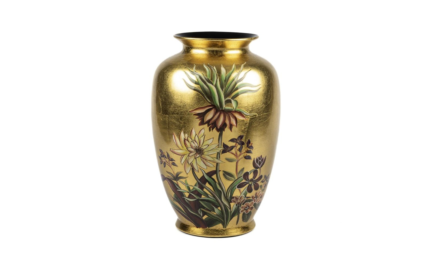 Gold Fiore Vazo