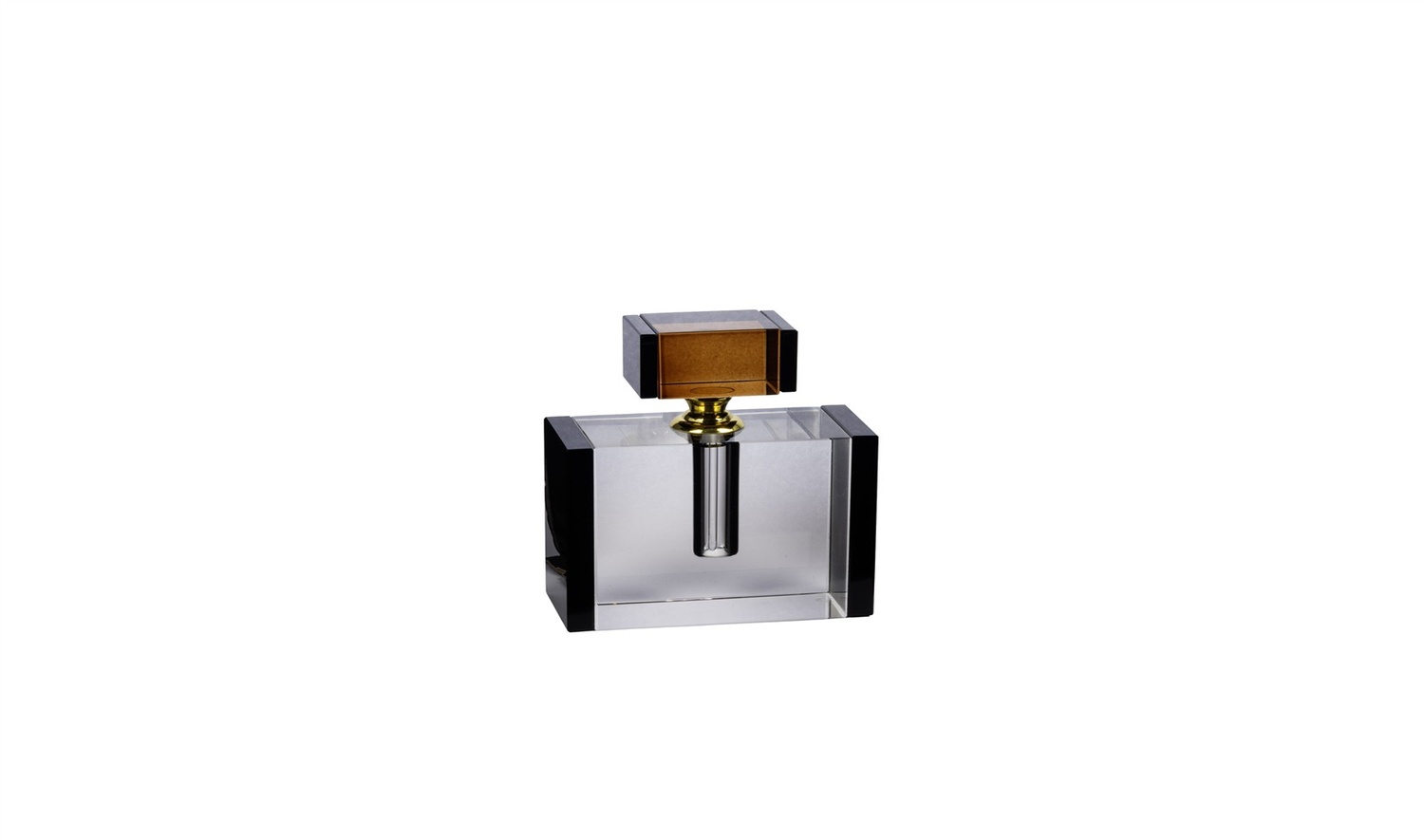 Kristal Amber Şişe 10x9x2 cm