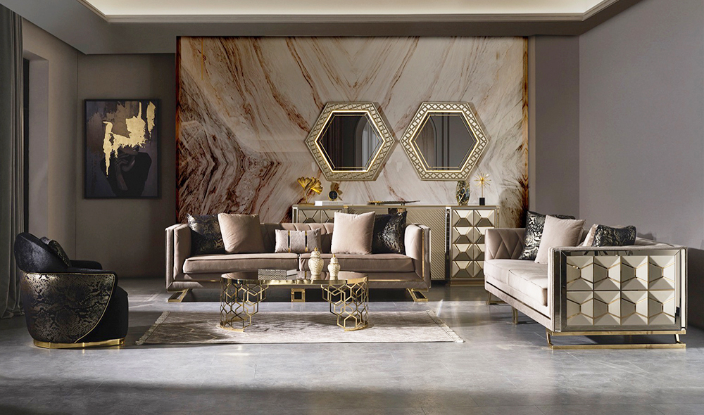 Velvet Salon Takımı