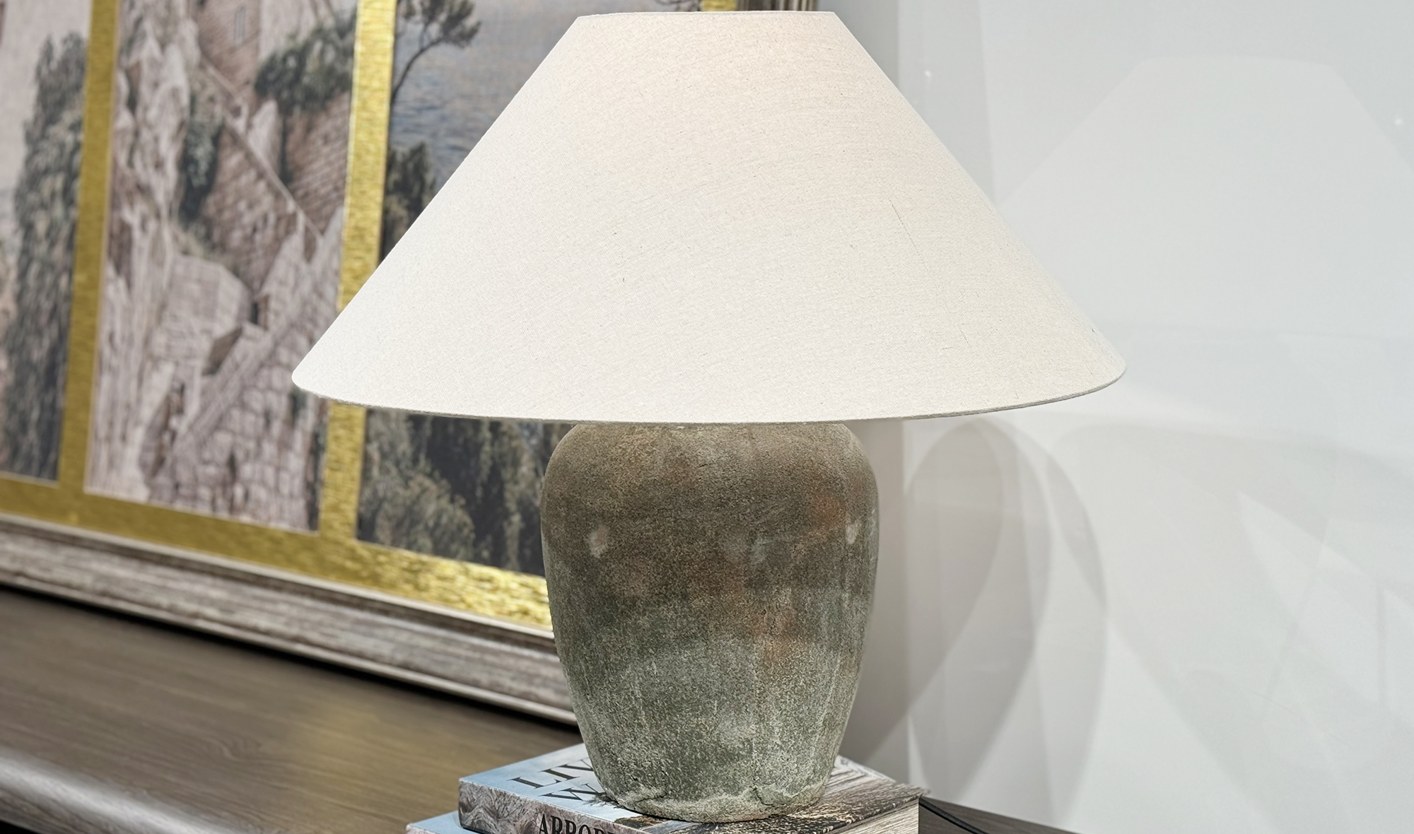 Seramik Ayaklı Abajur - 31904
