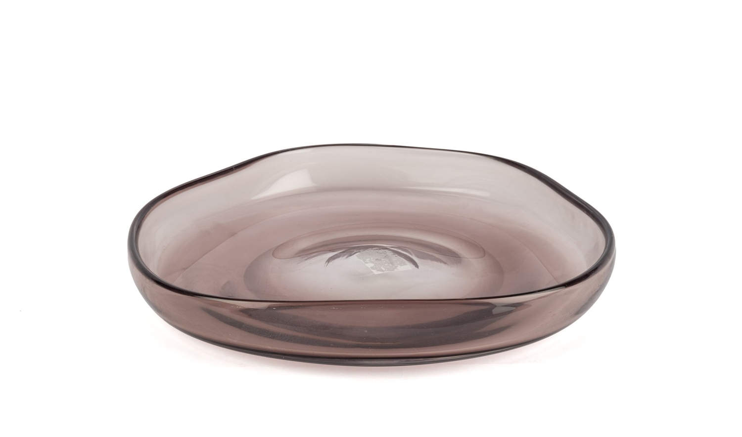 Pembe Cam Tabak 30x6 cm