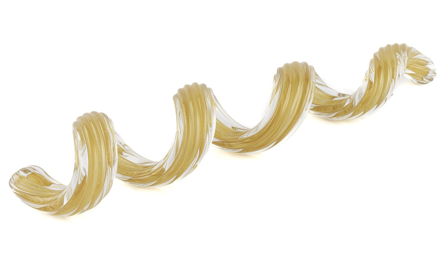 Gold Clean Spiral Cam Dekoratif Obje