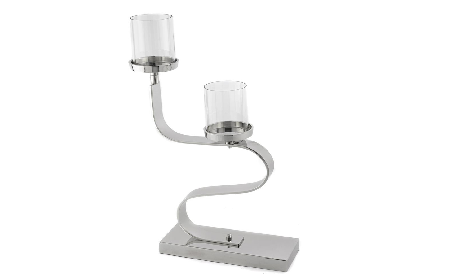 Silver 2li Metal Cam Mumluk