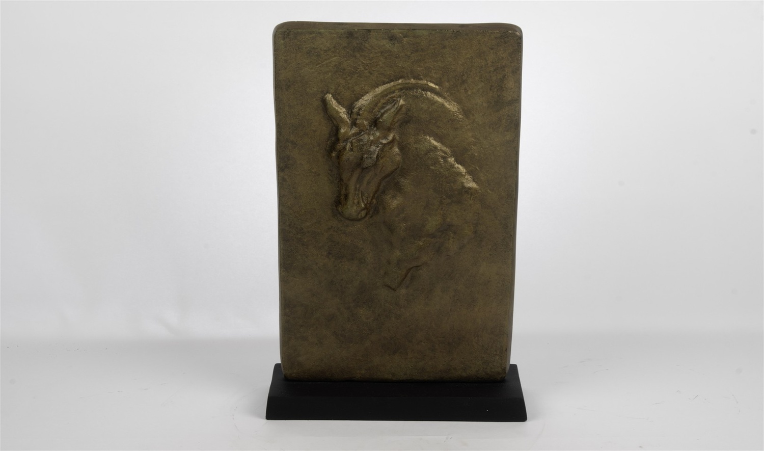 Gold Alüminyum At Heykeli 25x43 cm