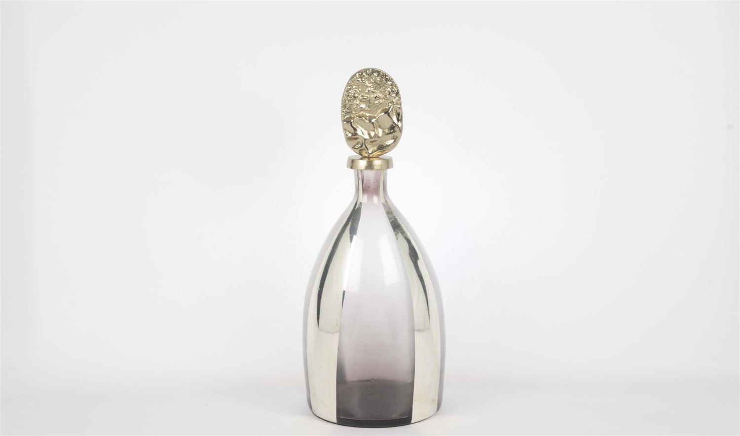 Şampanya Metali Gold Kapaklı Küp 52x19 cm