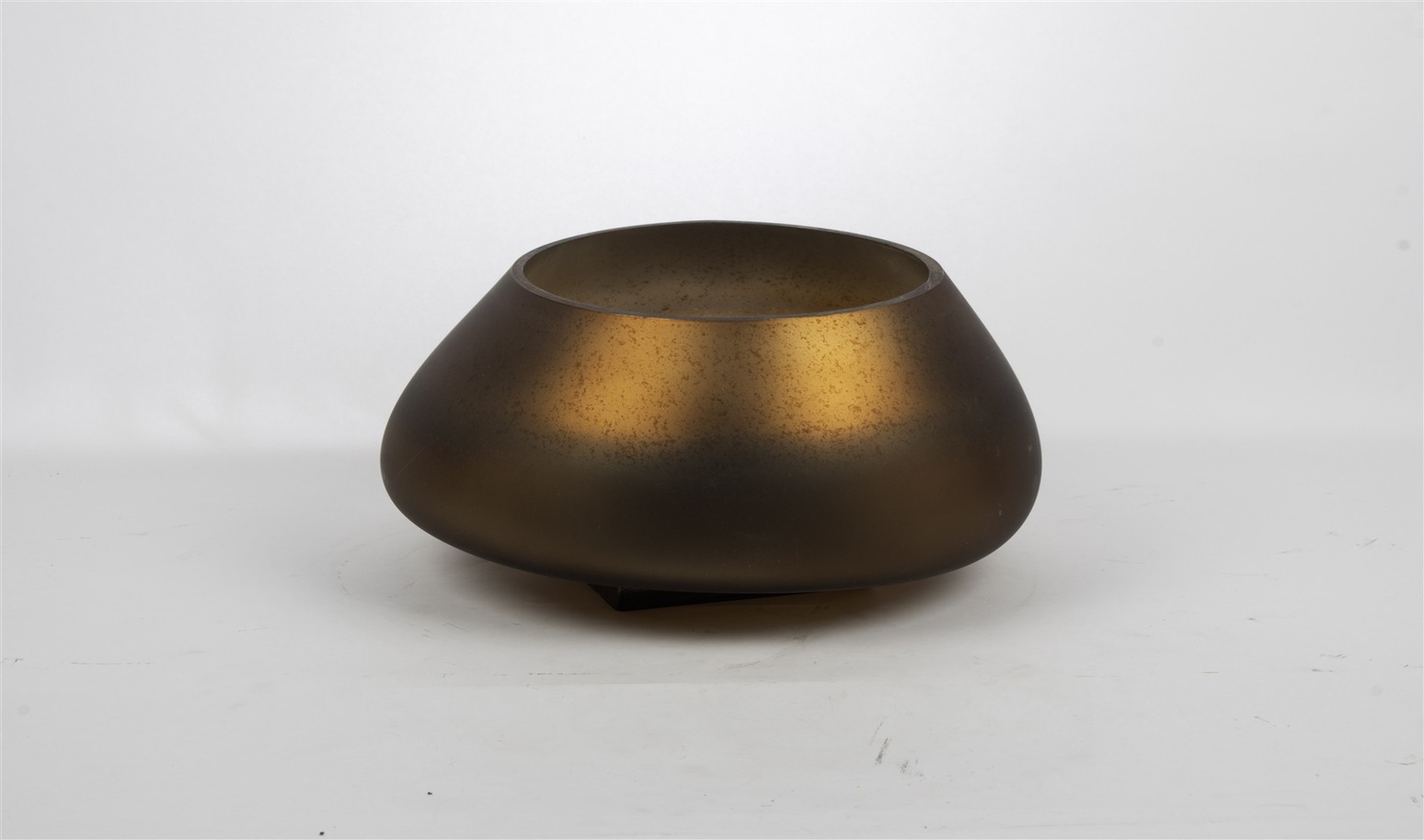 Bronz Cam Mantar Vazo 30x16 cm
