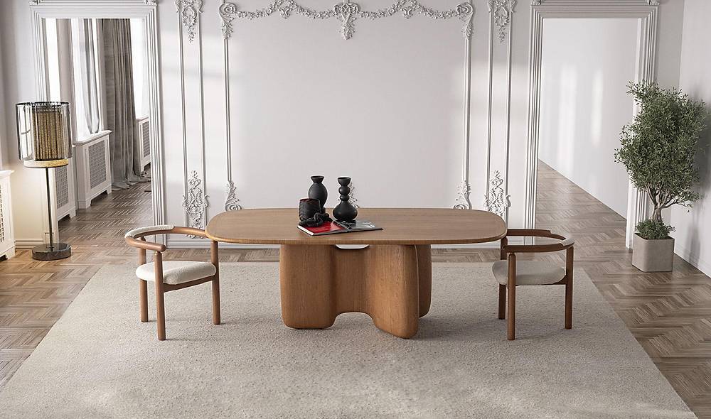 Toms Yemek Masas� Tak�m� - Ah�ap