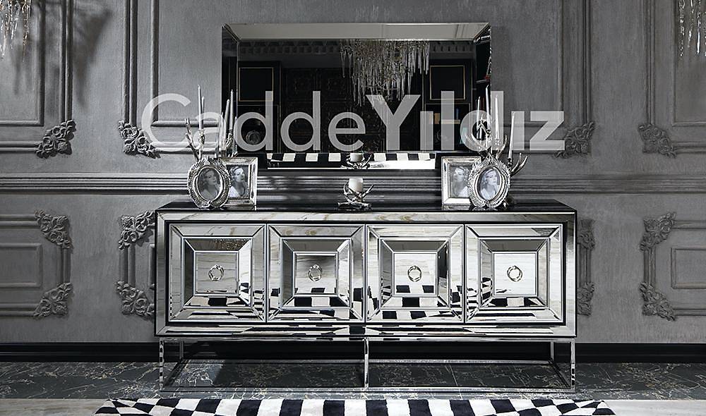 Fendi Black & Silver Luxury Konsol